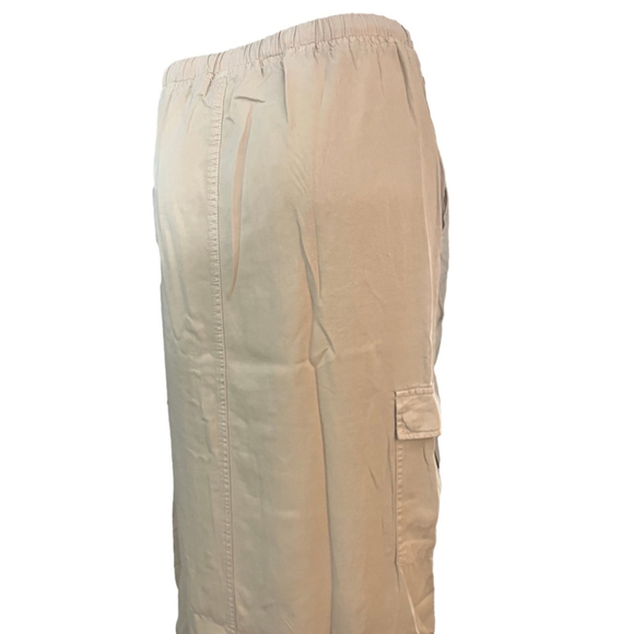 NWT women’s kacki tensil maxi skirt brown by nostalgia - Picture 2 of 14